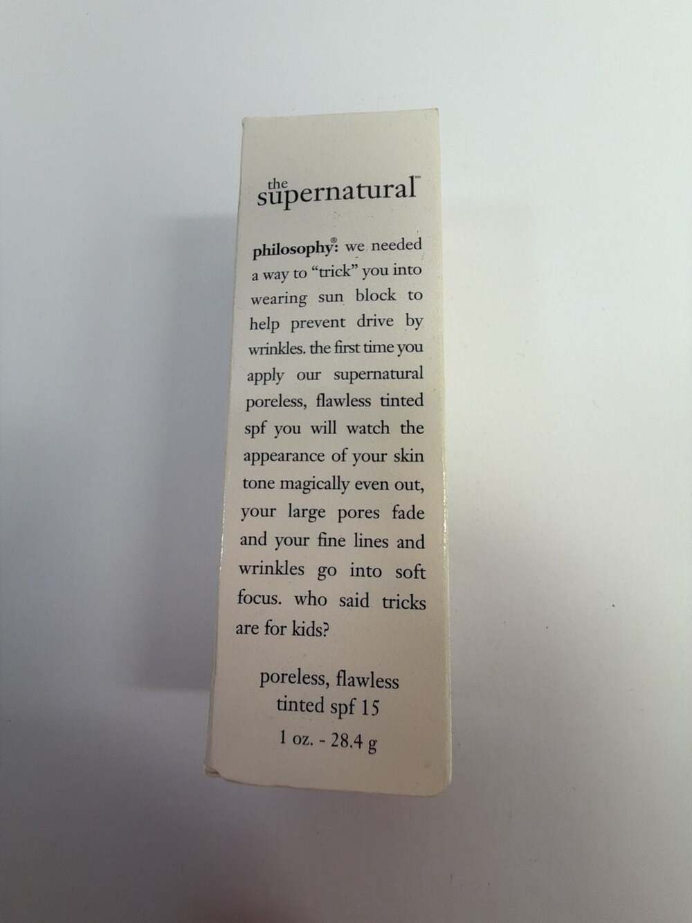 Philosophy The Supernatural Poreless Flawless‎ Tinted SPF 15 Foundation